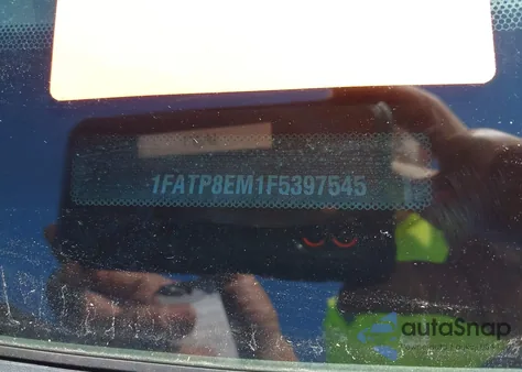 2015 Ford Mustang V6 from USA, damaged, VIN 1FATP8EM1F5397545